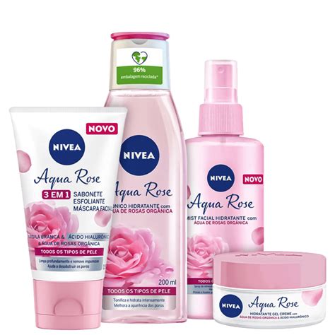 Kit Nivea Aqua Rose Full Beautybox