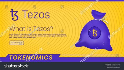 Tezos Xtz Blockchain Based Cryptocurrency Logo Stock Vector Royalty