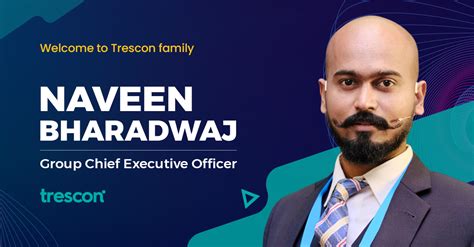 Global Business Events Leader Trescon Ropes In Naveen Bharadwaj As Its