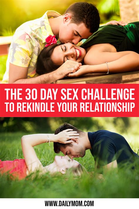 Sex Challenge Take 30 Days To Rekindle Your Relationship