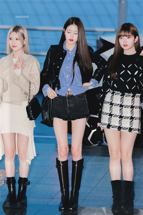 Pin Su Wonyoung Airport Fashion Cantanti