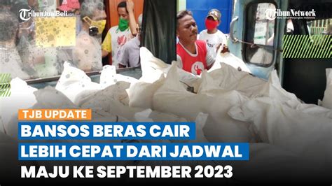 Kabar Baik Pemerintah Bakal Cairkan Bansos Beras Lebih Cepat Dari