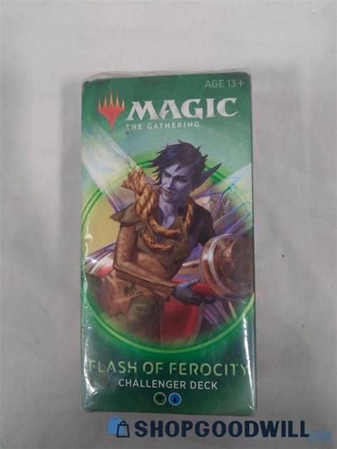 Magic The Gathering Flash Of Ferocity Challenger Deck Sealed