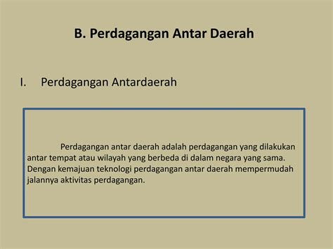 Perdagangan Antar Daerah Pptx