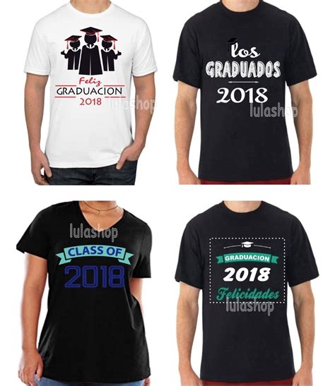 Playera Graduación 2018 Vectores Editables 25 Diseños ai 99 99 en