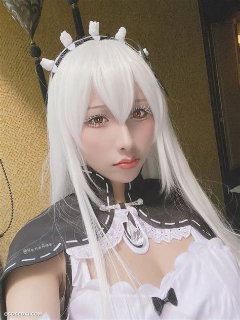 Modelo Hane Ame Haneame Cos En Cosplay Echidna De Re Zero 16 Fotos