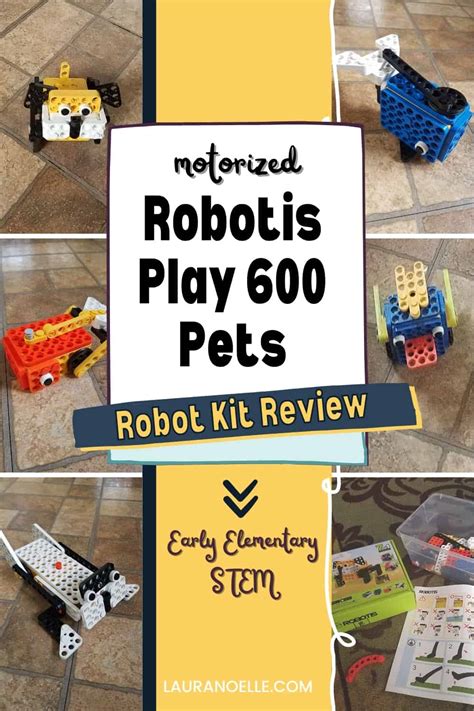 Building Robots for Kids || Robotis Play 600 Pets Review