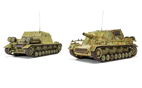 Airfix Sd Kfz 166 Sturmpanzer IV Brummbär Mid Version 1 35