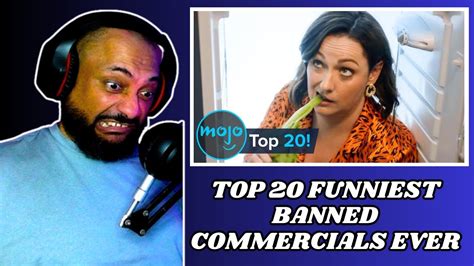 First Time Reacting To Top Funniest Banned Commercials Ever Youtube