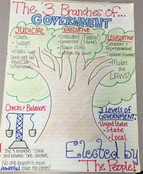 Branches Of Government 3rd Grade