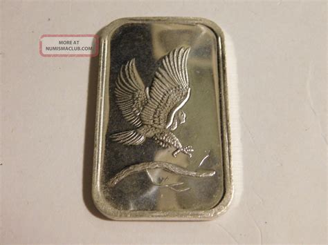 1 Oz Eagle Prospector One Troy Ounce 999 Fine Silver Bar