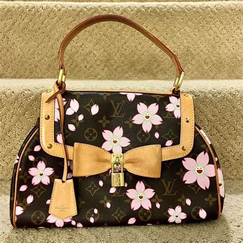 Authentic Louis Vuitton Cherry Blossom Sac Retro Louis Vuitton Alma