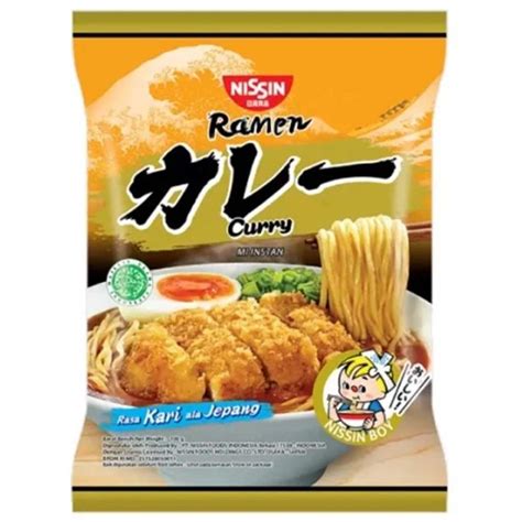 Nissin Curry Ramen Japanese Curry Instant Noodles 100gram