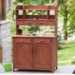 Leisure Season Cypress Potting Bench Wayfair Potting Bench Potting