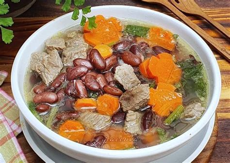 Resep Sup Brenebon Kacang Merah Daging Sapi Oleh Giacinta Permana Cookpad