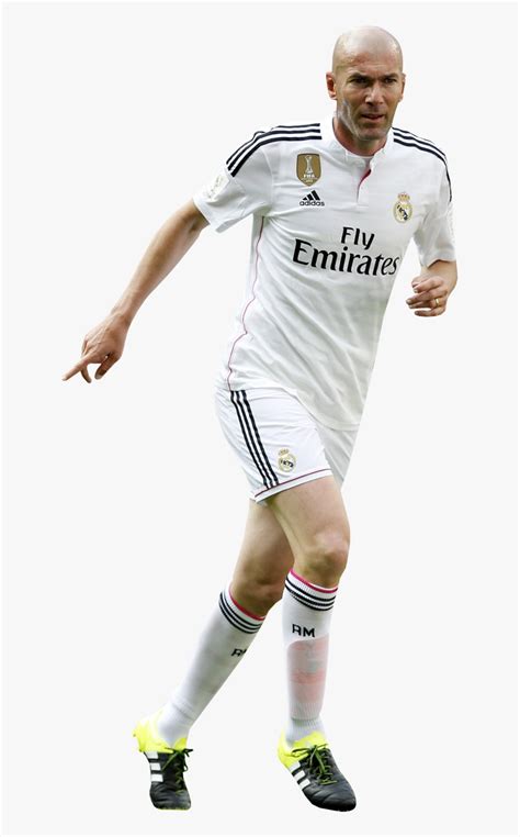 Zinedine Zidane Render Zidane Real Madrid Png Transparent Png