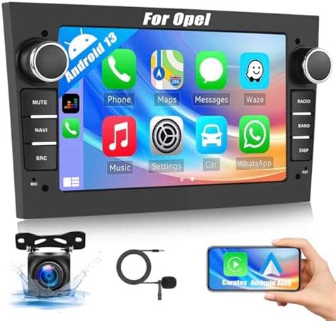 1 32G CAMECHO Android 13 Autoradio Pour Opel Corsa D Astra H Zafira B