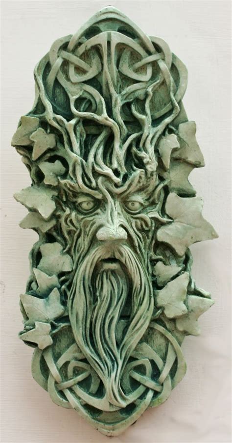 Bedwyr Green Man Sculpture Green Man Green Man Tattoo Green Man