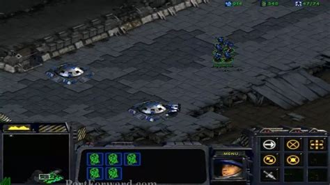 Starcraft Walkthrough Terran 10 The Hammer Falls