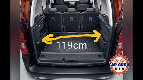 Citroen Berlingo Multispace Boot Dimensions In Centimeters Cargurudiy