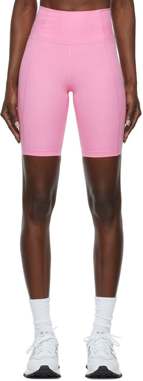 Girlfriend Collective SSENSE Exclusive Pink Bike Shorts Girlfriend Collective