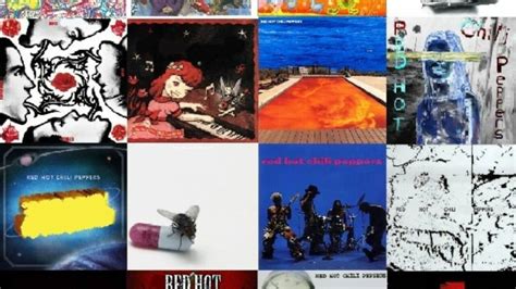 Red Hot Chili Peppers Album Art