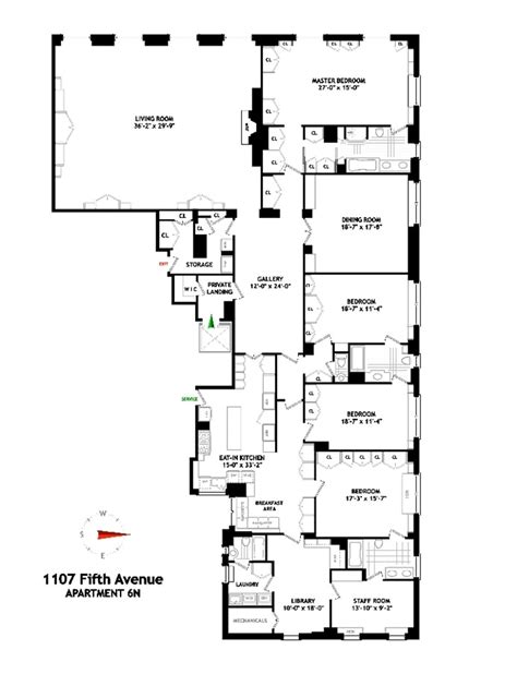 Th Avenue N New York Ny Sales Floorplans Property