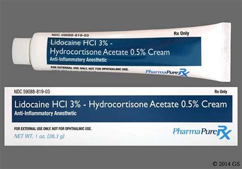 Lidocaine 3 Hydrocortisone 05 Cream Kit - Caini Romania