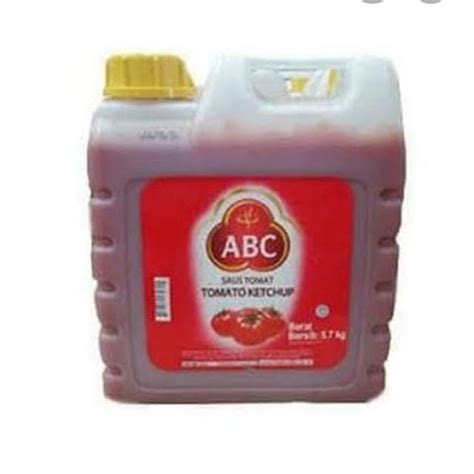 Jual Saos Tomat Abc Jerigen 5 7kg Shopee Indonesia