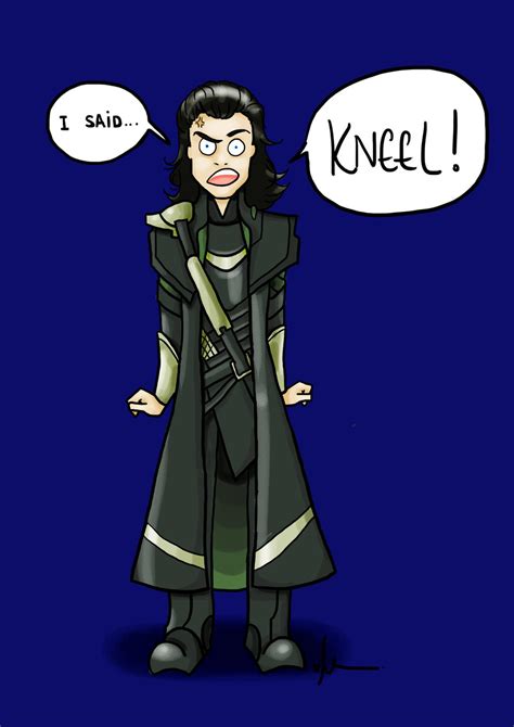 Angry Loki by alineumann on DeviantArt