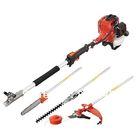 1e34f Engine 25 4cc Multi Brush Cutter Pole Chain Saw Hedger Trimmer For Shrubs Cutting Grass