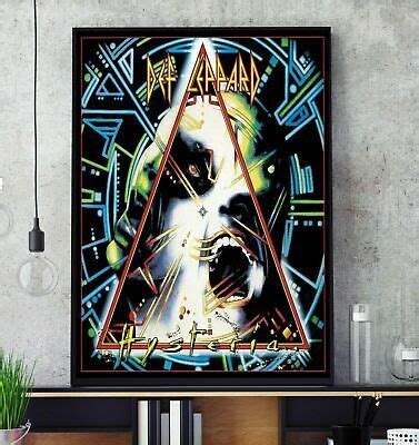 Def Leppard Hysteria Album Cover Poster Professional Grade Print | eBay ...