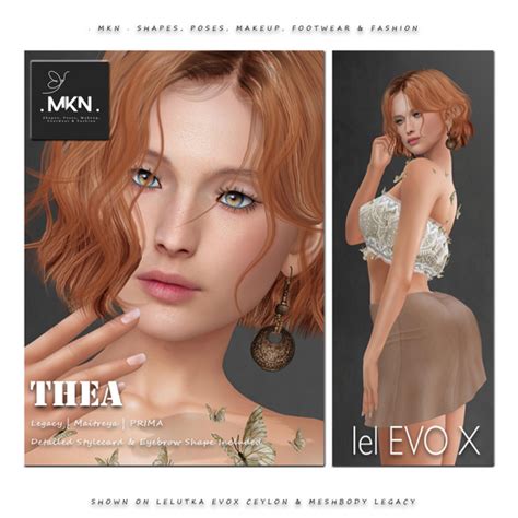 Second Life Marketplace Mkn Thea Shape [lel Evox Ceylon V3 1]