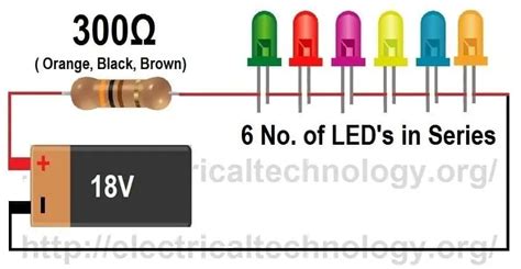 How To Calculate The Value Of Resistor For LEDs Circuits?, 43% OFF