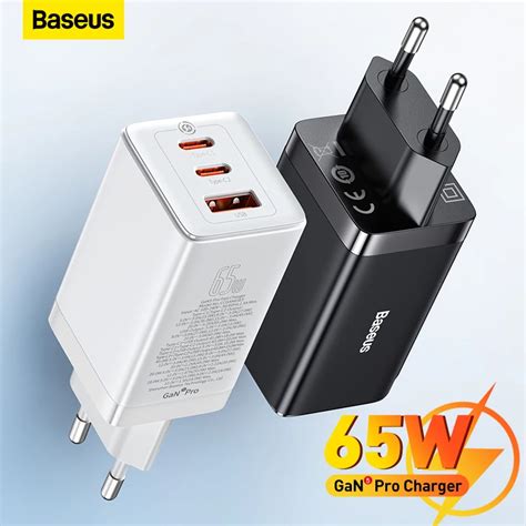 Baseus W Gan Charger Quick Charge Type C Pd Usb Charger With