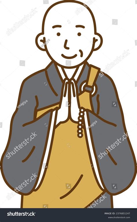 Shaved Head Priest Over 7 Royalty Free Licensable Stock Vectors