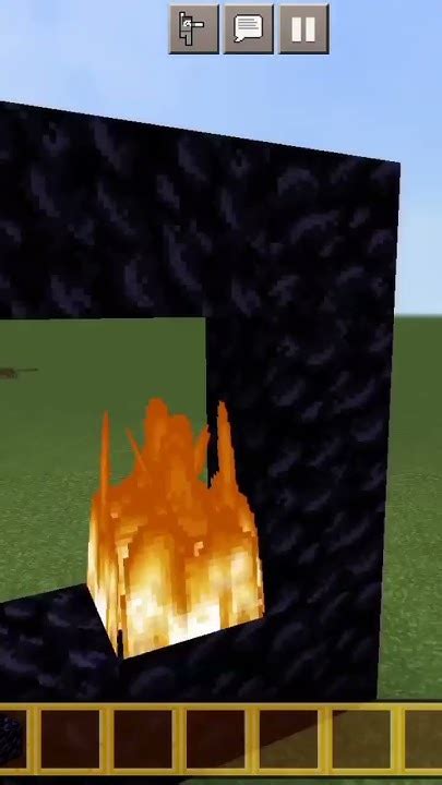 The Biggest Nether Portal In Minecraft 😮😮shots Viral Nether Portal