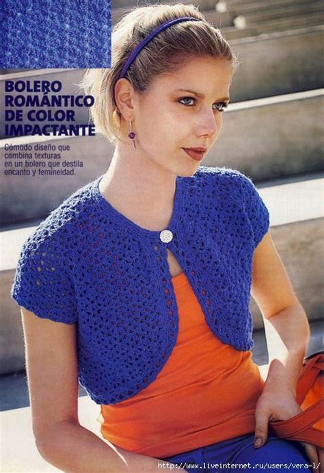 Classic Bolero 9 Sizes Pdf Crochet Pattern Instant Etsy Artofit