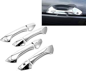 Amazon Eloveq Chrome Door Handle Cover Covers Compatible With