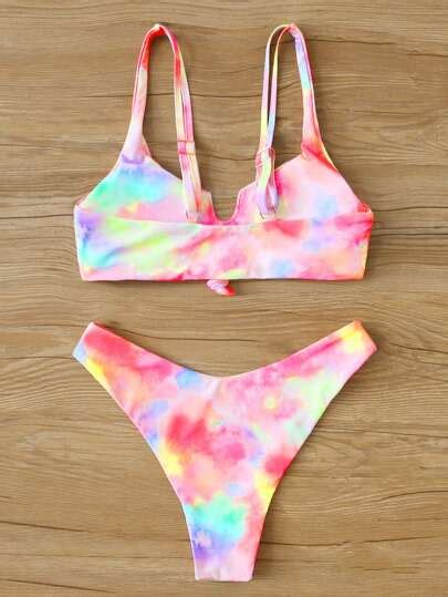 Back To School Sale Search Knot Bikini ROMWE USA