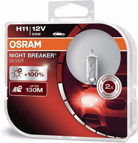 Osram H11 Night Breaker Silver 12V 2τμχ Skroutz gr