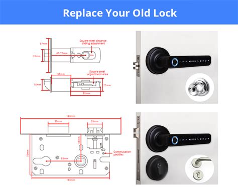 Zemismart Tuya Ble Smart Electronic Door Lock Biometric Fingerprint