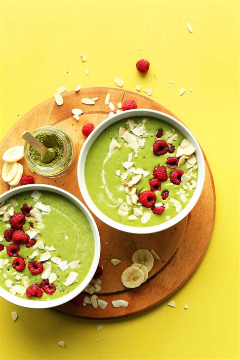 Matcha Green Smoothie Bowl Minimalist Baker Recipes