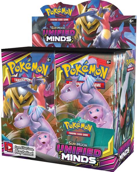 Pokemon Tcg Sun Moon Unified Minds Booster Box Booster Packs