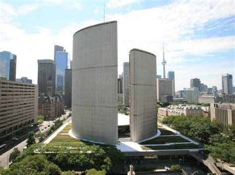 Nathan Phillips Square Toronto City Hall Podium Green Roof