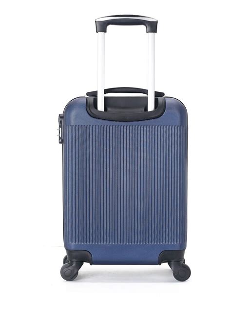 Hero Valise Cabine Abs Cinto E Cm Roues Bleu Marine Kiabi