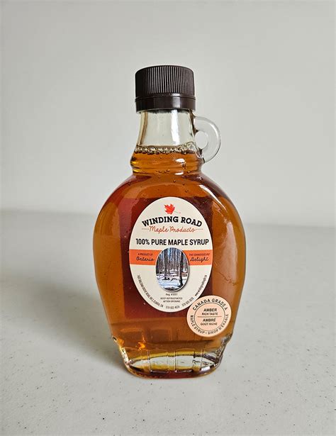 Maple Syrup 250 Ml Winding Road Maple Products