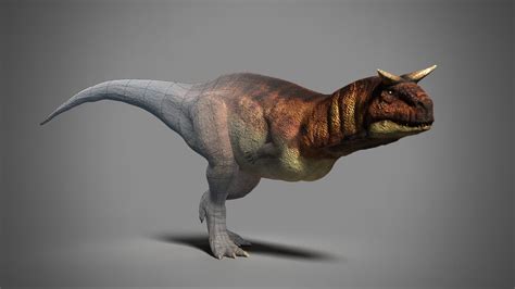 3d Model Carnotaurus Dinosaur Vr Ar Low Poly Rigged Cgtrader