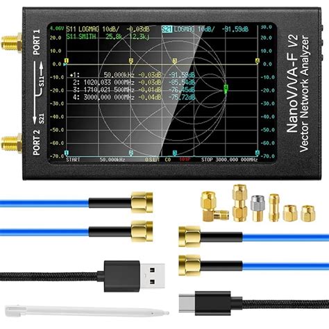 Nanovna F V Vector Network Analyzer Khz Ghz Antenna Analyzer Hf Vhf