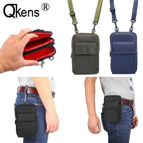 Men Messenger Bag Shoulder Mobile Phone Bag Man Portable Mini Small Casual Zipper Case Travel